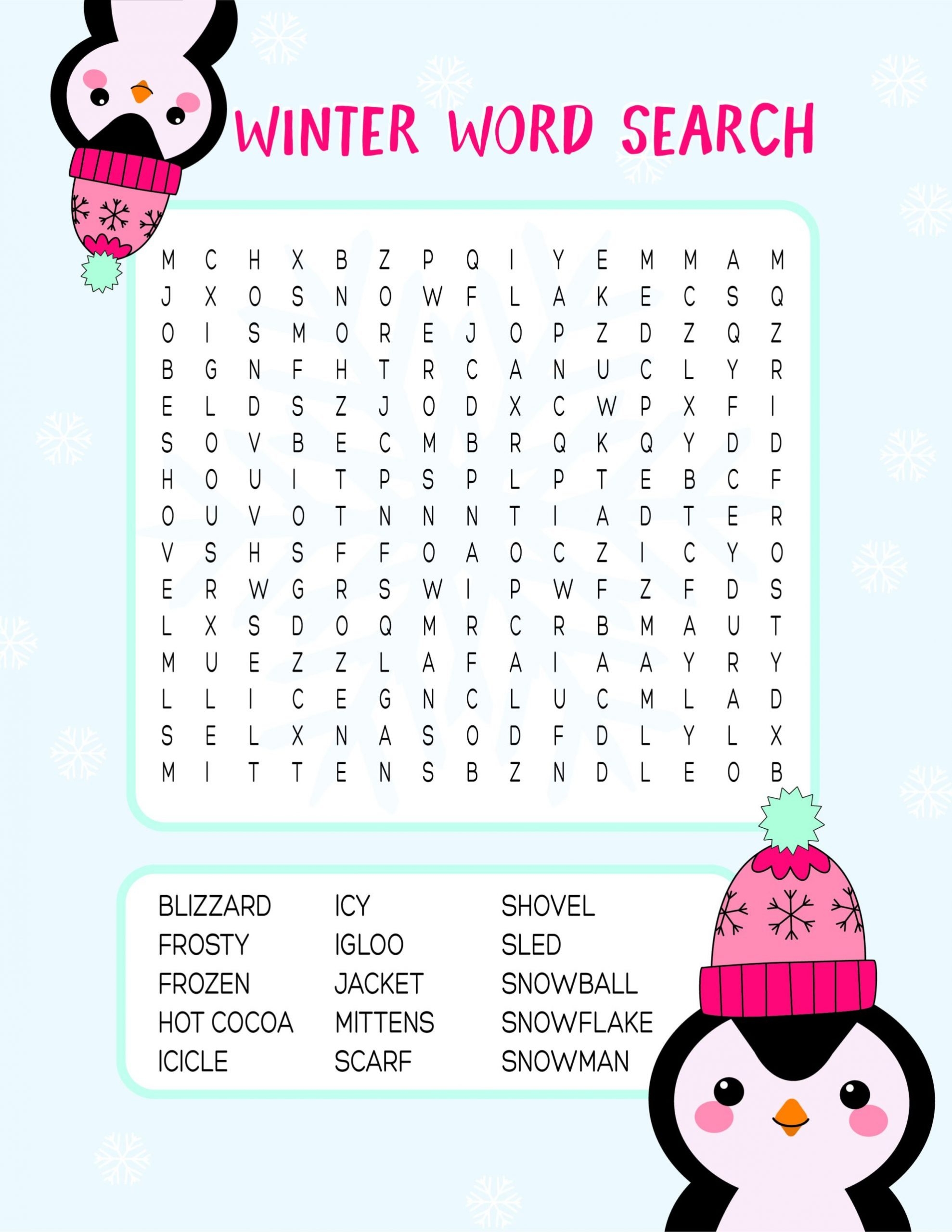 Free Online Printable Word Search Printable Templates