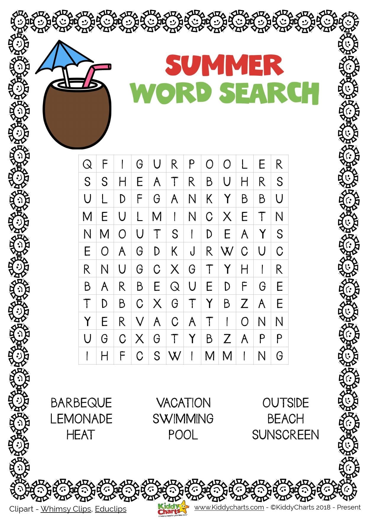 Summer Word Search Free Printable Printable Word Searches Summer Word Search Free Printable Printable Word Searches