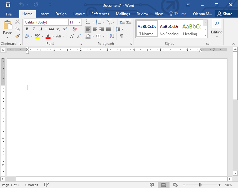 Word 2016 Getting Started With Word Word 2016 Getting Started With Word